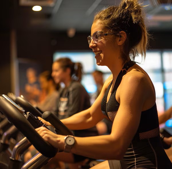 Cardio and Endurance winner cycles indoors